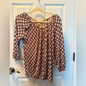 Michael Kors - 3/4 sleeve top - cotton for fall or spring